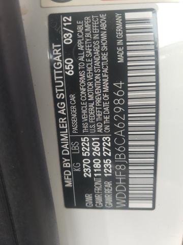 Photo 10 from auction – 2012 MERCEDES-BENZ E 350 4MAT with VIN WDDHF8JB6CA629864