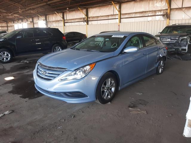 Photo 2 from auction – 2014 HYUNDAI SONATA GLS with VIN 5NPEB4AC9EH865351