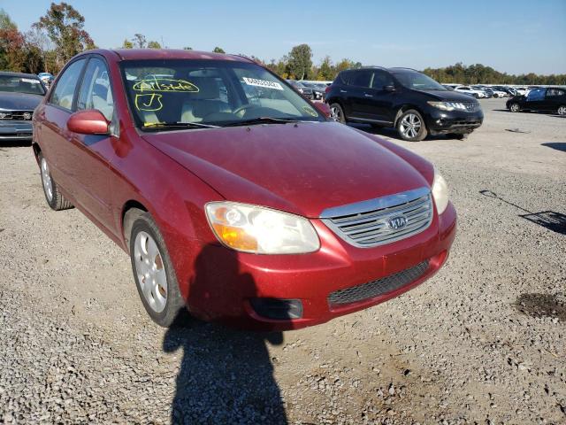 KIA SPECTRA EX 2008 with VIN KNAFE121985518174 - Photo from auction