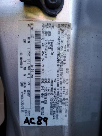 Photo 10 from auction – 2014 FORD FOCUS SE with VIN 1FADP3K29EL186324