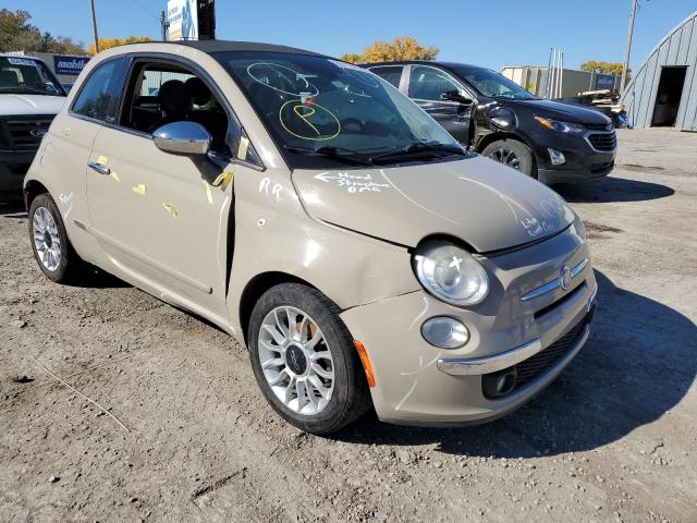 FIAT 500 LOUNGE 2012 with VIN 3C3CFFER8CT118976 - Photo from auction