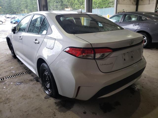 Photo 3 from auction – 2021 TOYOTA COROLLA LE with VIN 5YFEPMAE0MP259814