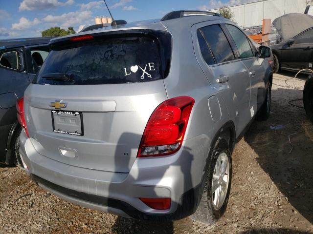 Photo 4 from auction – 2020 CHEVROLET TRAX 1LT with VIN 3GNCJLSB5LL202910