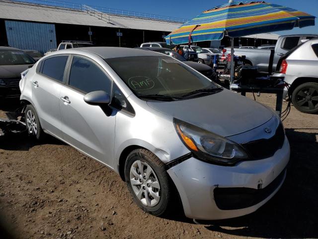 KIA RIO LX 2015 with VIN KNADM4A39F6459830 - Photo from auction