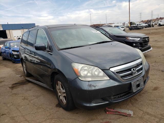 HONDA ODYSSEY EX 2005 with VIN 5FNRL38765B038830 - Photo from auction