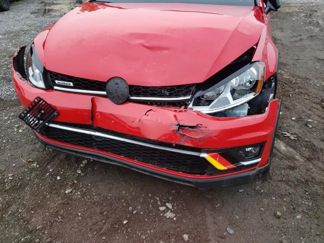 Photo 9 from auction – 2017 VOLKSWAGEN GOLF ALLTR with VIN 3VWH17AU3HM510312