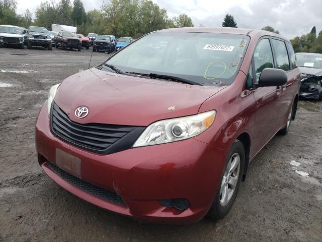 Photo 2 from auction – 2012 TOYOTA SIENNA with VIN 5TDZK3DC8CS240647