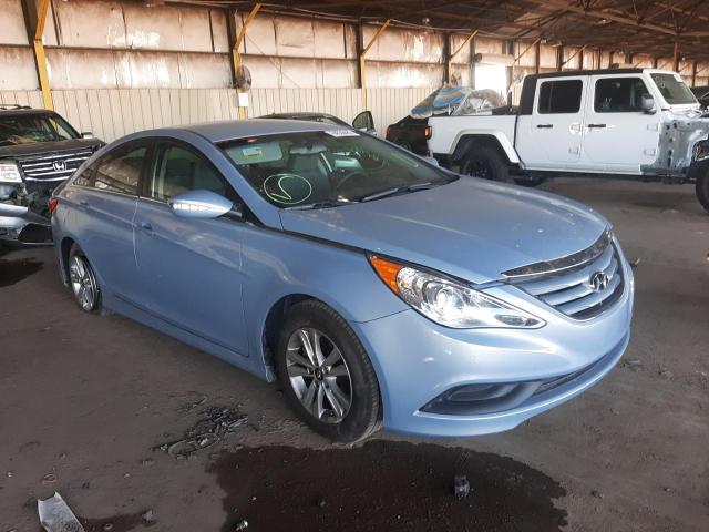 Photo 1 from auction – 2014 HYUNDAI SONATA GLS with VIN 5NPEB4AC9EH865351