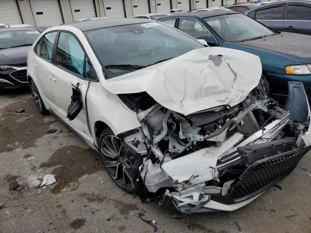 TOYOTA COROLLA SE 2021 with VIN 5YFS4MCE5MP093900 - Photo from auction