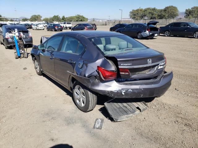 Photo 3 from auction – 2015 HONDA CIVIC LX with VIN 19XFB2F52FE272889