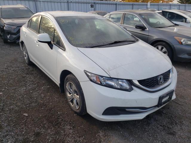 HONDA CIVIC LX 2013 with VIN 2HGFB2F44DH039123 - Photo from auction