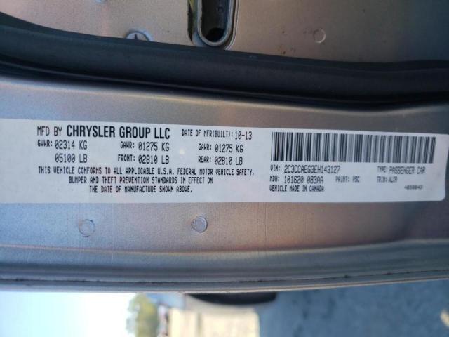 Photo 10 from auction – 2014 CHRYSLER 300C with VIN 2C3CCAEG3EH143127