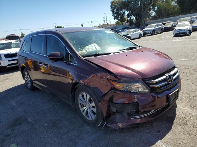 HONDA ODYSSEY EX 2014 with VIN 5FNRL5H42EB132835 - Photo from auction