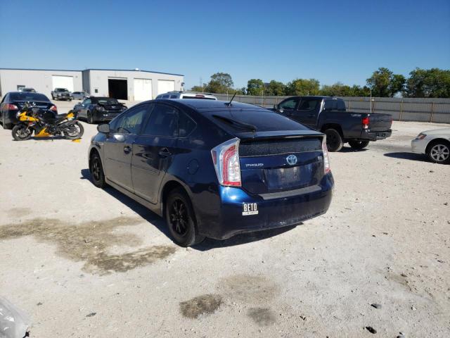 Photo 3 from auction – 2014 TOYOTA PRIUS with VIN JTDKN3DU8E1750305