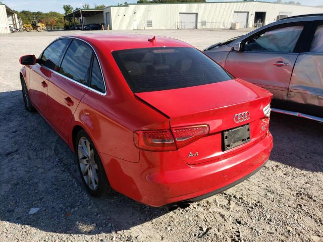 Photo 3 from auction – 2013 AUDI A4 PREMIUM with VIN WAUFFAFL3DN047660
