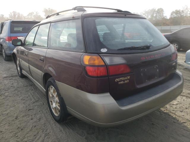Photo 3 from auction – 2001 SUBARU LEGACY OUT with VIN 4S3BH806617636984