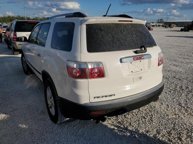 Photo 3 from auction – 2010 GMC ACADIA SL with VIN 1GKLRKED5AJ146680