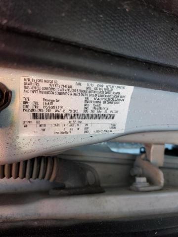 Photo 10 from auction – 2016 FORD FOCUS S with VIN 1FADP3E26GL229824