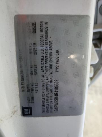 Photo 10 from auction – 2016 BUICK VERANO SPO with VIN 1G4PW5SK4G4185502