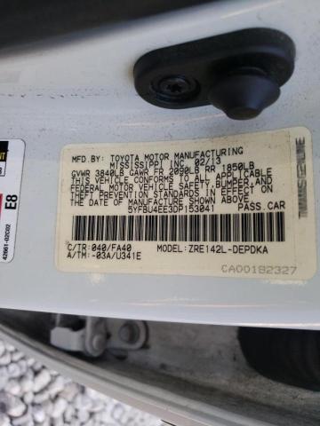Photo 10 from auction – 2013 TOYOTA COROLLA BA with VIN 5YFBU4EE3DP153041