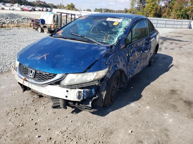 Photo 9 from auction – 2013 HONDA CIVIC LX with VIN 2HGFB2F57DH566033