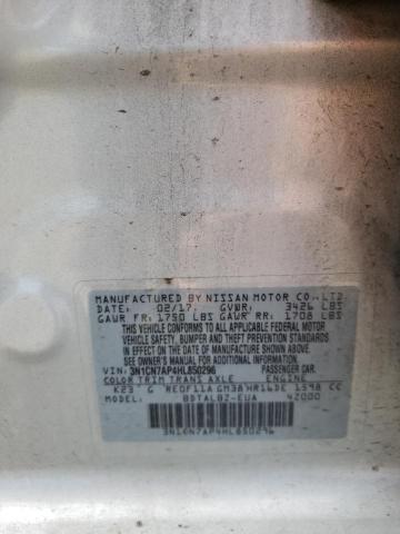 Photo 10 from auction – 2017 NISSAN VERSA S with VIN 3N1CN7AP4HL850296