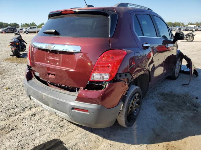 Photo 4 from auction – 2016 CHEVROLET TRAX LTZ with VIN 3GNCJMSB6GL178077