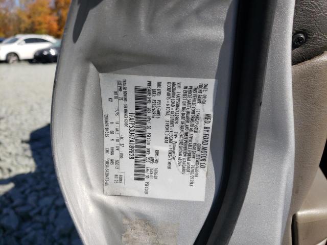 Photo 10 from auction – 2007 FORD TAURUS SE with VIN 1FAFP53U47A189828