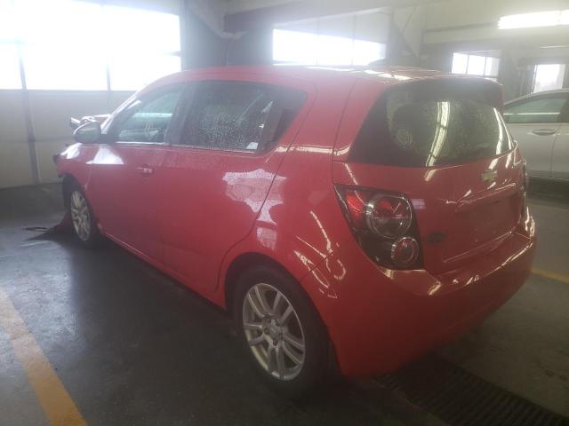 Photo 3 from auction – 2014 CHEVROLET SONIC LT with VIN 1G1JC6SB6E4196130