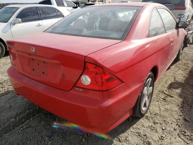 Photo 4 from auction – 2005 HONDA CIVIC EX with VIN 1HGEM22975L043131