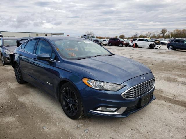 Photo 1 from auction – 2018 FORD FUSION SE with VIN 3FA6P0LU3JR114960