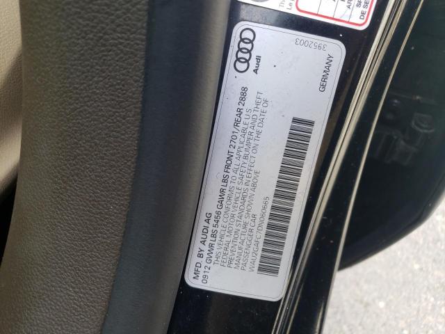 Photo 10 from auction – 2013 AUDI A7 PRESTIG with VIN WAU2GAFC7DN060665