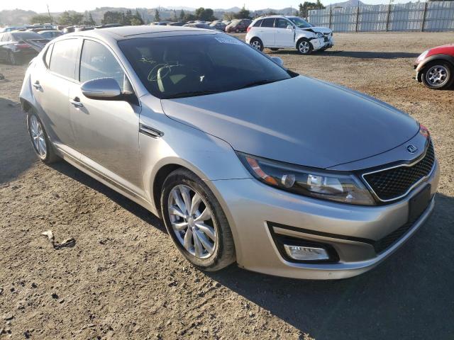 KIA OPTIMA EX 2014 with VIN 5XXGN4A75EG281222 - Photo from auction