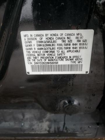 Photo 10 from auction – 2008 ACURA MDX with VIN 2HNYD28228H500591