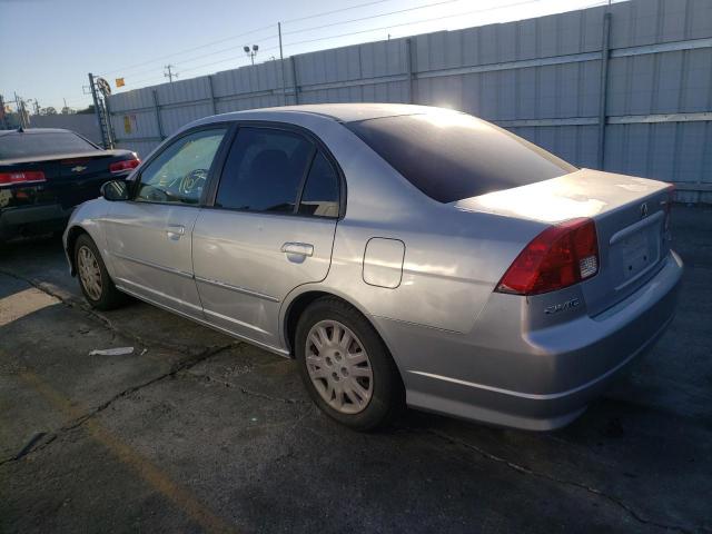 Photo 2 from auction – 2005 HONDA CIVIC LX with VIN 2HGES16575H551121