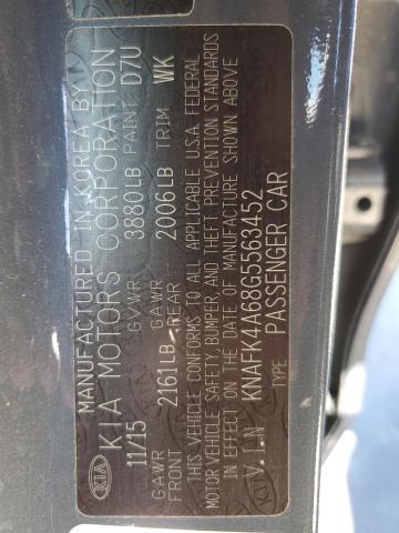 Photo 10 from auction – 2016 KIA FORTE LX with VIN KNAFK4A68G5563452