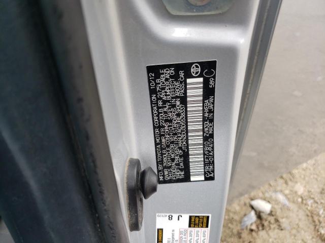 Photo 10 from auction – 2013 TOYOTA PRIUS with VIN JTDKN3DU3D5538337