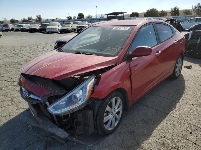 Photo 2 from auction – 2014 HYUNDAI ACCENT GLS with VIN KMHCU4AE0EU765482
