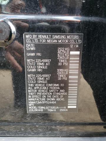 Photo 10 from auction – 2015 NISSAN ROGUE S with VIN KNMAT2MV1FP524464