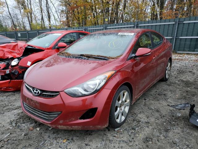 Photo 2 from auction – 2011 HYUNDAI ELANTRA with VIN KMHDH4AE4BU156481