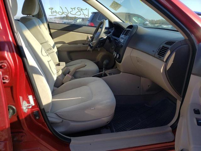 Photo 5 from auction – 2008 KIA SPECTRA EX with VIN KNAFE121985518174