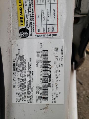 Photo 10 from auction – 2010 MERCURY MILAN PREM with VIN 3MEHM0JG4AR635578
