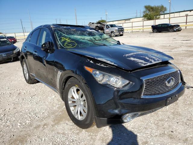 INFINITI QX70 2017 with VIN JN8CS1MUXHM143590 - Photo from auction