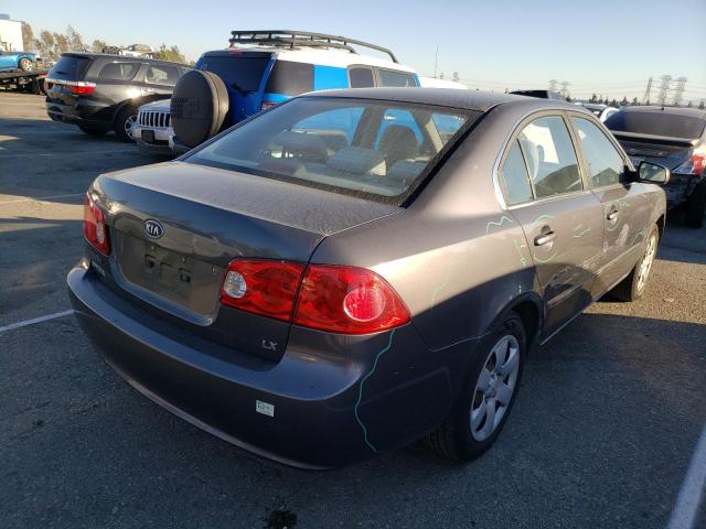 Photo 4 from auction – 2008 KIA OPTIMA LX with VIN KNAGE123X85258759