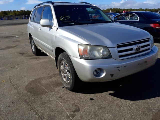 TOYOTA HIGHLANDER 2005 with VIN JTEDP21A950090994 - Photo from auction