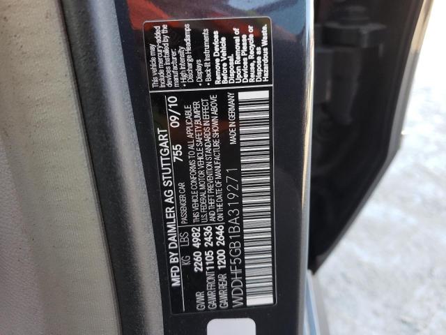 Photo 10 from auction – 2011 MERCEDES-BENZ E 350 with VIN WDDHF5GB1BA319271