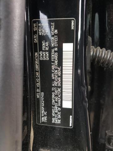 Foto 10 de la subasta – 2012 VOLVO S60 T5 con VIN YV1622FS2C2117459