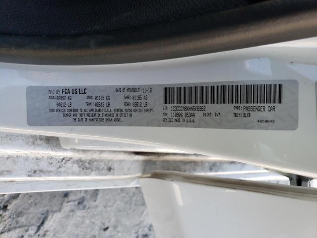 Photo 10 from auction – 2017 CHRYSLER 200 LIMITE with VIN 1C3CCCABXHN506962