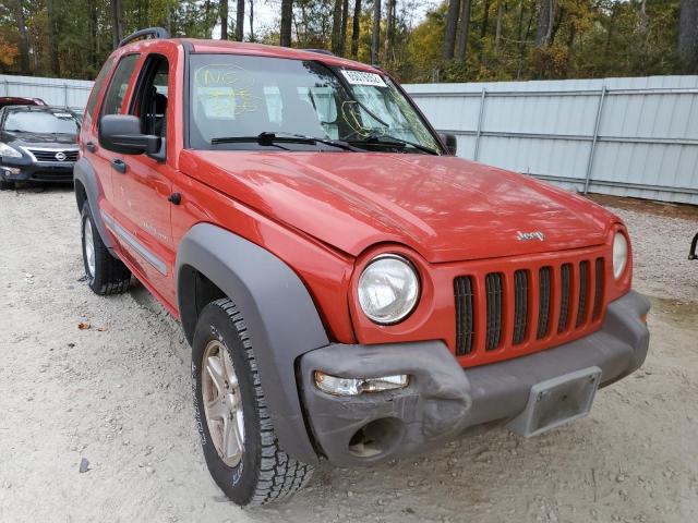 JEEP LIBERTY SP 2002 with VIN 1J4GL48K22W188582 - Photo from auction