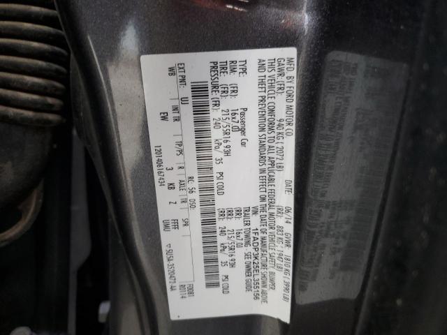 Photo 10 from auction – 2014 FORD FOCUS SE with VIN 1FADP3K25EL355156